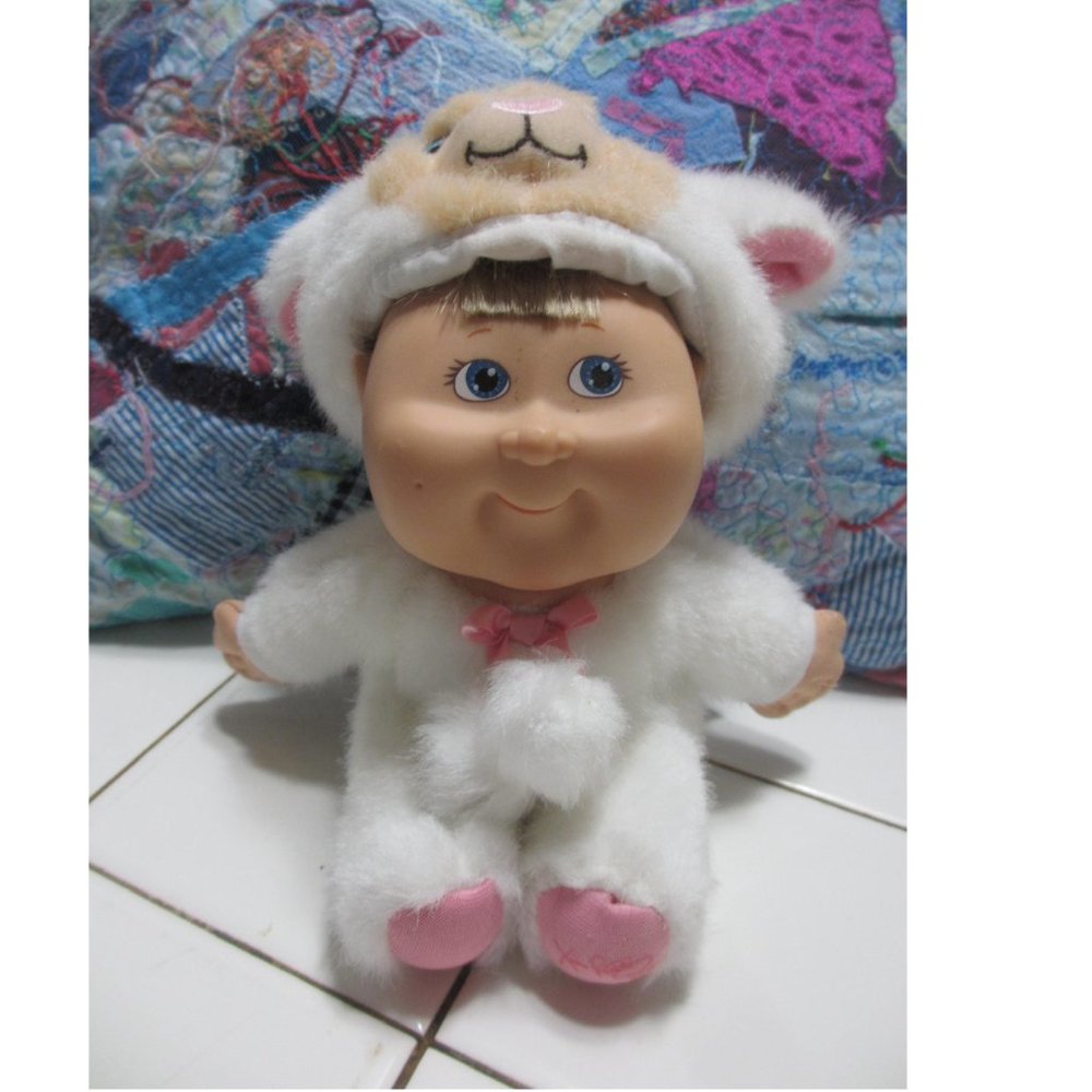 Cabbage Patch Kids 10"white lamb 1978\2008
